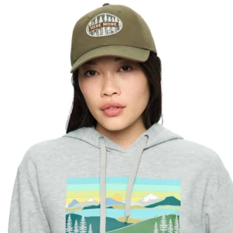 Cappellino con toppa “Trekking More”