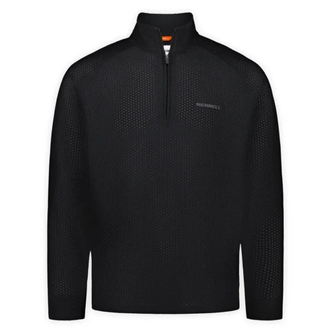 Maglia intermedia da uomo Teebo con zip a un quarto