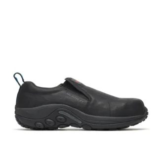Scarpa da lavoro da uomo Jungle Moc in pelle con puntale in composito, larghezza ampia