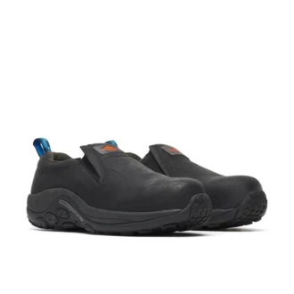 Scarpa da lavoro da uomo Jungle Moc in pelle con puntale in composito, larghezza ampia